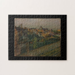 Aussicht auf Saint-Valéry-sur-Somme Edgar Degas Puzzle