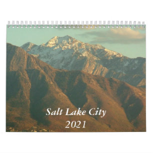 Aussicht auf Salt Lake City - 2021 Kalender
