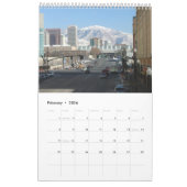 Aussicht auf Salt Lake City - Kalender 2022 (Feb 2026)