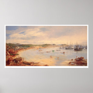 Aussicht auf San Francisco, California Harbour (05 Poster