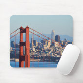 Aussicht auf San Francisco durch die Golden Gate B Mousepad (Mit Mouse)