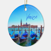 Aussicht auf San Giorgio Maggiore Insel Venedig It Keramik Ornament (Links)