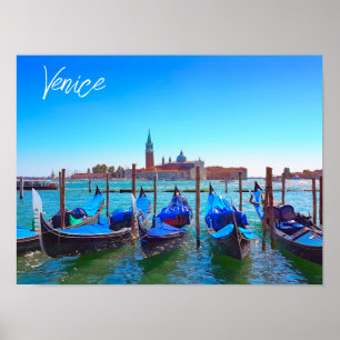 Aussicht auf San Giorgio Maggiore Insel Venedig It Poster