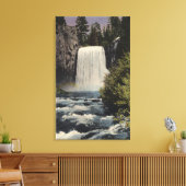 Aussicht auf San Joaquin River & Rainbow Falls Leinwanddruck (Insitu (Wohnzimmer))