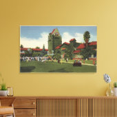 Aussicht auf San José Staat Uni Campus Leinwanddruck (Insitu (Wohnzimmer))