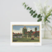 Aussicht auf San José Staat Uni Campus Postkarte (Stehend Vorderseite)