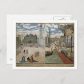 Aussicht auf San Marco und den Palazzo Ducale in B Postkarte (Vorne/Hinten)