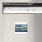 Aussicht auf San Sebastian und Santa Clara Magnet (In Situ (Geschirrspüler))