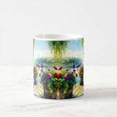 Aussicht auf See | Blick auf die Bucht Kaffeetasse (Mittel)