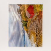 Aussicht auf See und Berge in Lofoten Nordland Nor Puzzle (Vertikal)