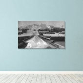 Aussicht auf Seward, Alaska Von der Brücke Fotogra Leinwanddruck (Insitu (Holzboden))