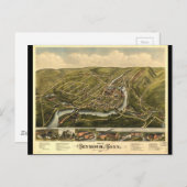 Aussicht auf Seymour Connecticut (1879) Postkarte (Vorne/Hinten)