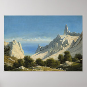 Aussicht auf Sommerspiret, die Klippen von Møn (18 Poster