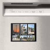 Aussicht auf St. Augustine Florida Magnet (In Situ (Geschirrspüler))