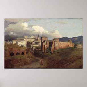 Aussicht auf St. John Lateran, Rom, 1822 Poster