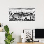 Aussicht auf St. Malo Poster (Heimbüro)