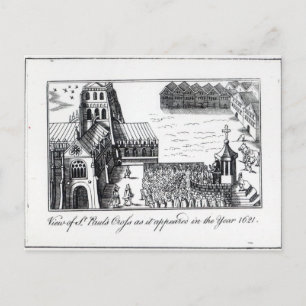Aussicht auf St. Paul's Cross Postkarte
