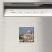 Aussicht auf St. Peter's mit dem Ponte Sant'Angelo Magnet (In Situ (Geschirrspüler))