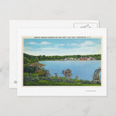 Aussicht auf Stadt von der West Lake Road Postkarte (Vorne/Hinten)