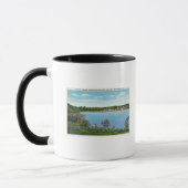 Aussicht auf Stadt von der West Lake Road Tasse (Links)