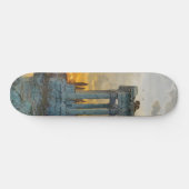 Aussicht auf Süditalien mit antiken römischen Ruin Skateboard (Horizontal)