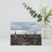 Aussicht auf Tallinn Postkarte (Stehend Vorderseite)