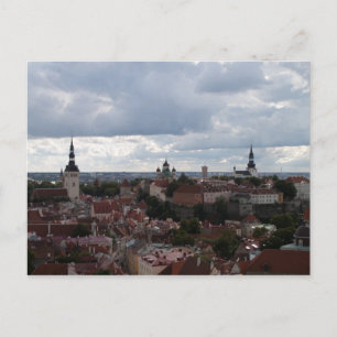 Aussicht auf Tallinn Postkarte