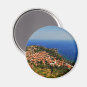 Aussicht auf Taormina 2 Magnet (Vorderseite/Rückseite)