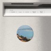 Aussicht auf Taormina 3 Magnet (In Situ (Geschirrspüler))