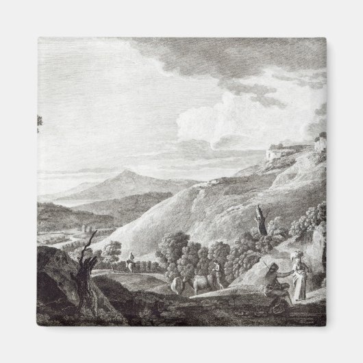 Aussicht auf Tarquinia und Corneto Magnet (Vorne)