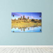 Aussicht auf Tempel von vorn Leinwanddruck (Insitu (Holzboden))