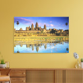 Aussicht auf Tempel von vorn Leinwanddruck (Insitu (Wohnzimmer))