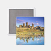 Aussicht auf Tempel von vorn Magnet (Vorderseite/Rückseite)