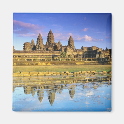 Aussicht auf Tempel von vorn Magnet (Vorne)