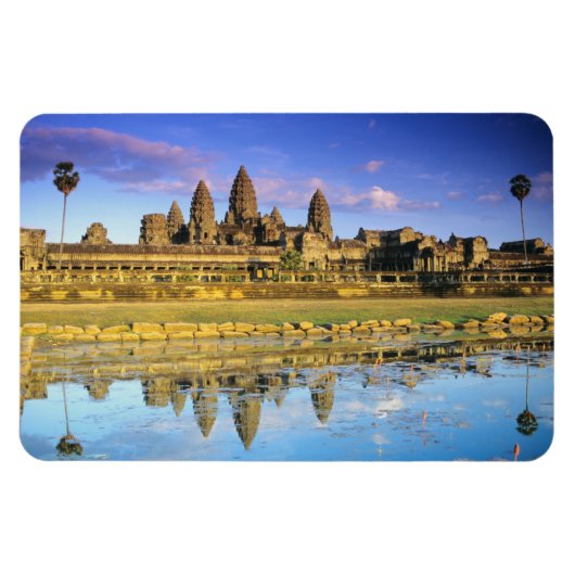 Aussicht auf Tempel von vorn Magnet (Horizontal)