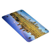 Aussicht auf Tempel von vorn Magnet (Rechte Seite)