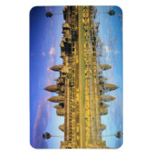 Aussicht auf Tempel von vorn Magnet (Vertikal)
