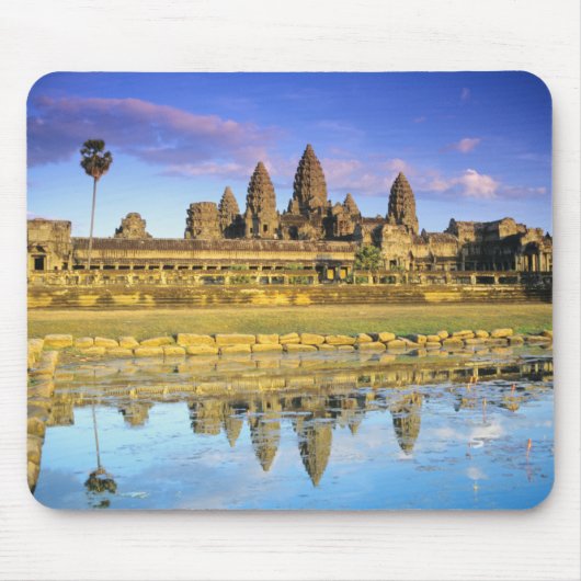 Aussicht auf Tempel von vorn Mousepad (Vorne)