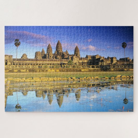 Aussicht auf Tempel von vorn Puzzle (Horizontal)