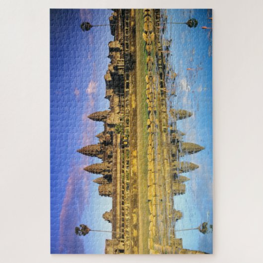 Aussicht auf Tempel von vorn Puzzle (Vertikal)