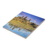 Aussicht auf Tempel von vorne Fliese (Seite)