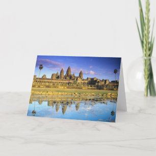 Aussicht auf Tempel von vorne Karte