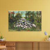 Aussicht auf Thoreau's Cairn Leinwanddruck (Insitu (Wohnzimmer))