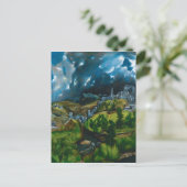 Aussicht auf Toledo von El Greco (1599) Postkarte (Stehend Vorderseite)