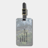 Aussicht auf Toledo von El Greco Gepäckanhänger (Vorderseite vertikal)