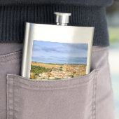 Aussicht auf Torres del Rio Flachmann (Beispiel)