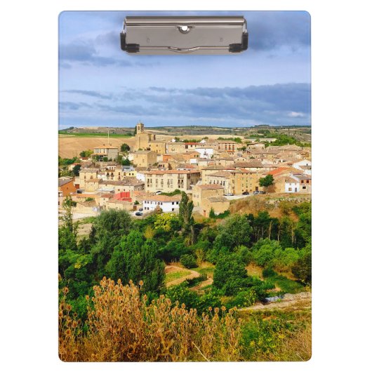 Aussicht auf Torres del Rio Klemmbrett (Vorderseite)