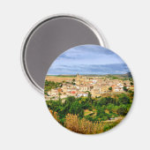 Aussicht auf Torres del Rio Magnet (Vorderseite/Rückseite)