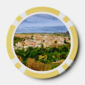 Aussicht auf Torres del Rio Pokerchips (Rückseite)