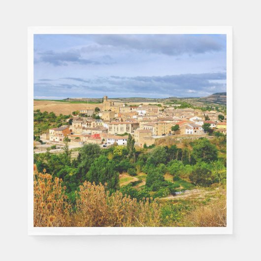 Aussicht auf Torres del Rio Serviette (Vorderseite)